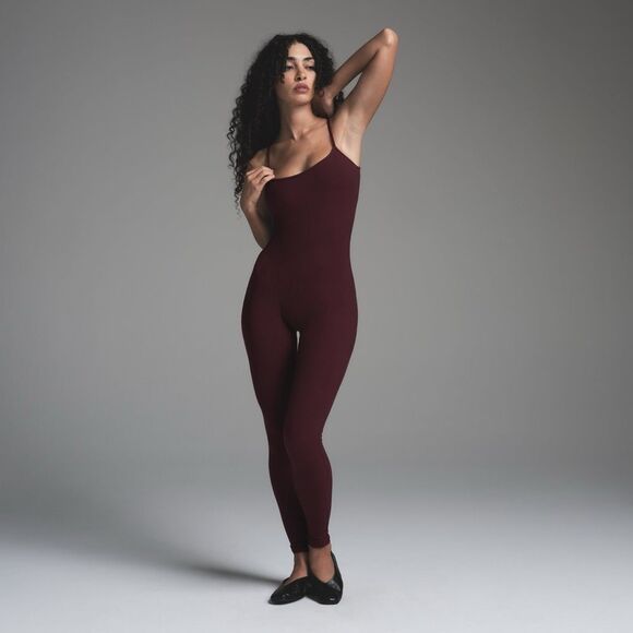 SKIMS Burgundy Jumpsuit - Picture 1 of 2